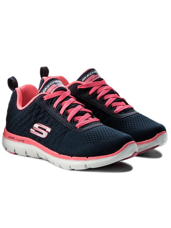 Skechers Sneakers Skechers Break Free 12757/NVHP Bleumarin