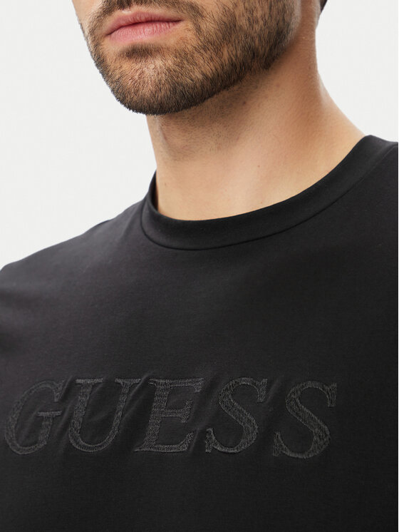 Guess Guess T-Shirt 183088 Μαύρο Classic Fit