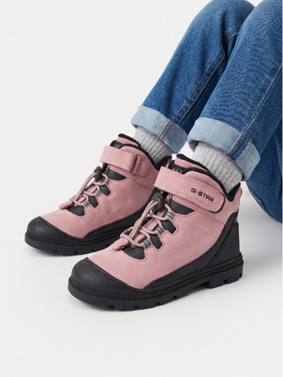 G-Star Šnurovacia obuv G-Star Raw EO CI12-KOSTA-10(III)DZ Ružová