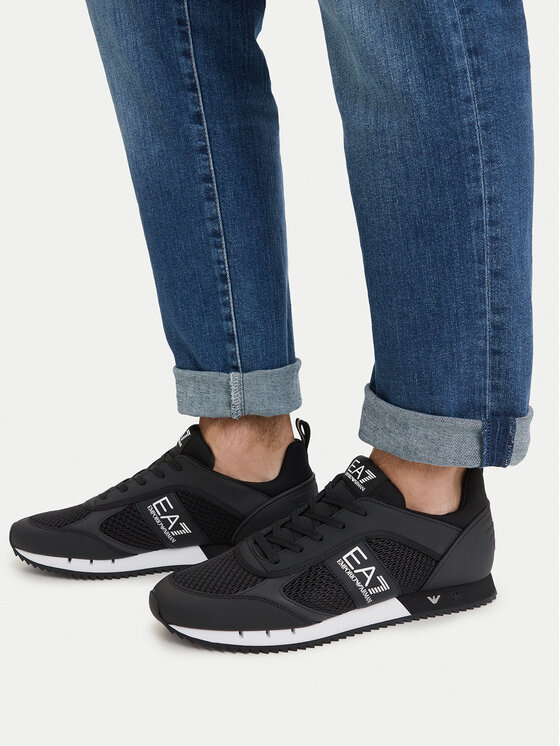 EA7 Emporio Armani Sneakersy EA7 Emporio Armani 7X000334 AF18610 MC001 Černá