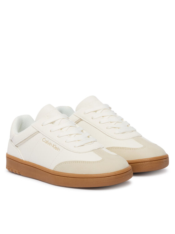 Calvin Klein Αθλητικά Calvin Klein Low Cut Lace-Up Sneaker V3X9-83159-1269 S Λευκό