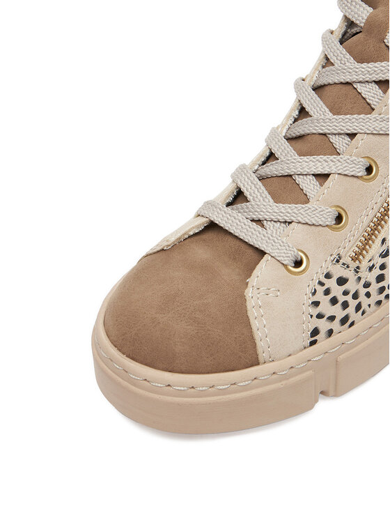 Rieker Sneakersy Rieker CEO-N5931-62 Beżowy