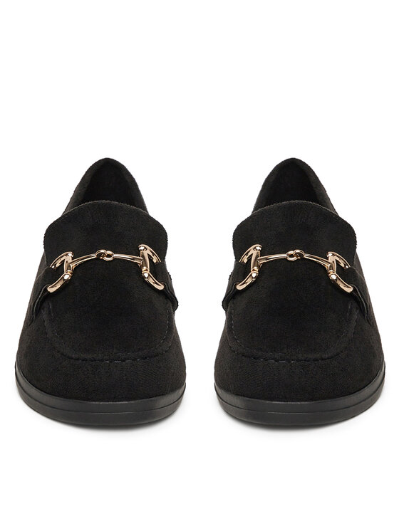 DeeZee Loafersy DeeZee 13-1120-3 Czarny