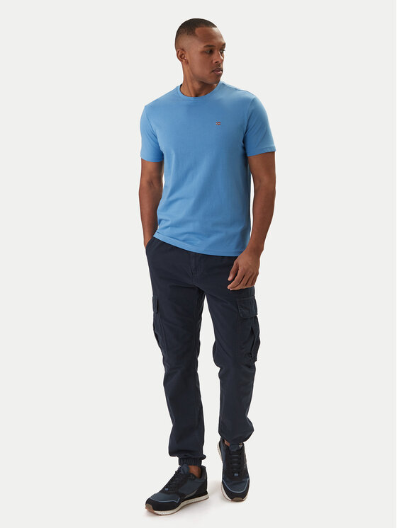 Napapijri Napapijri Camiseta Salis NP0A4H8D Azul Regular Fit