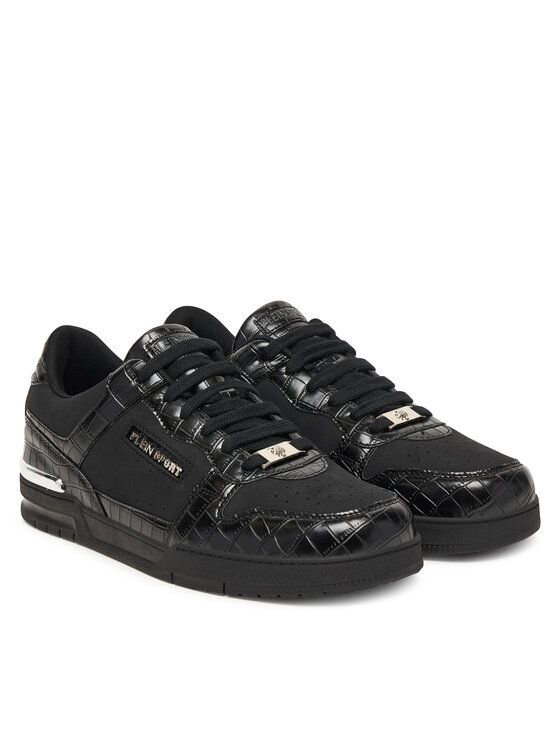 Plein Sport Снікерcи Plein Sport FAES USC0795 STE003N Чорний