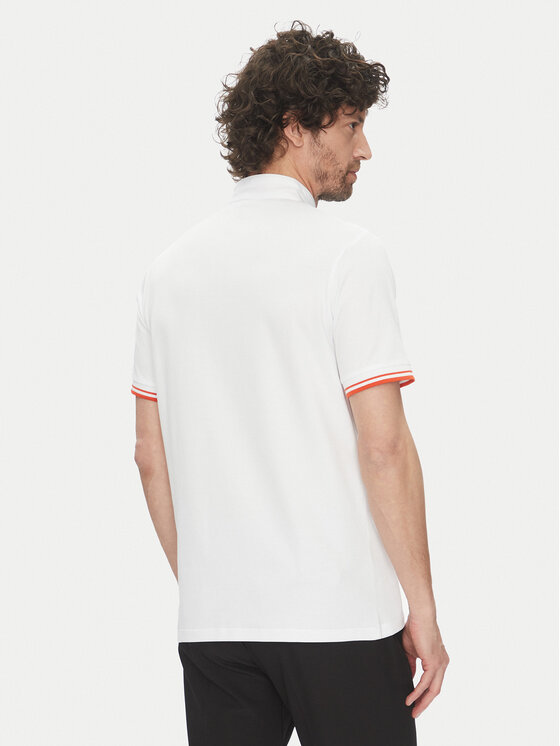 KARL LAGERFELD KARL LAGERFELD Polo 745022 552232 Bijela Regular Fit