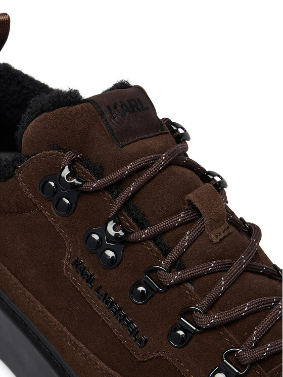 KARL LAGERFELD Sneakers KARL LAGERFELD Flint II KL53322L Maro închis