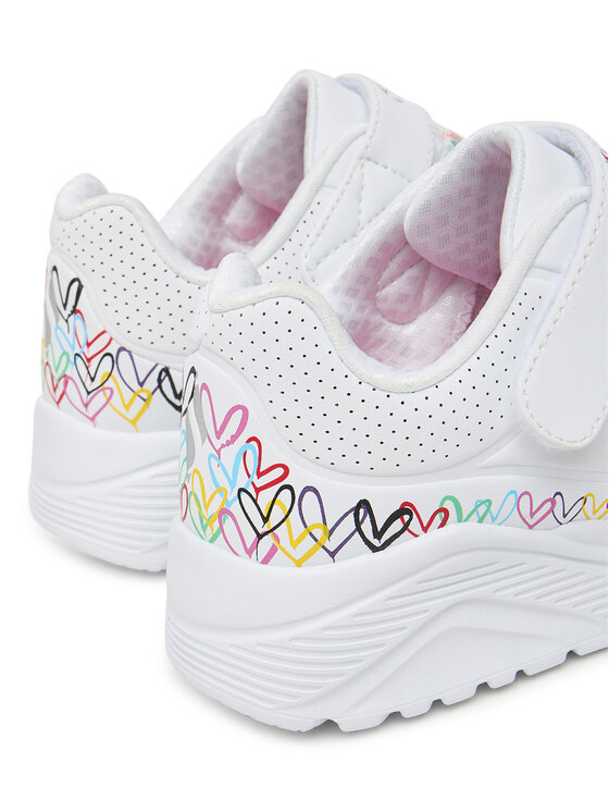 Skechers Снікерcи Skechers Uno Lite 314091L WMLT Білий