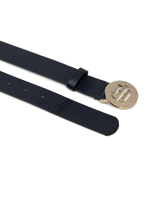 Tommy Hilfiger Ζώνη Γυναικεία Tommy Hilfiger Th Round Belt 3.0 AW0AW10585 Σκούρο μπλε