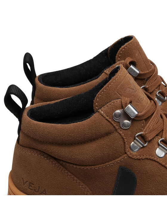 Veja Sneakersy Veja Roraima Suede QR031642B Brązowy