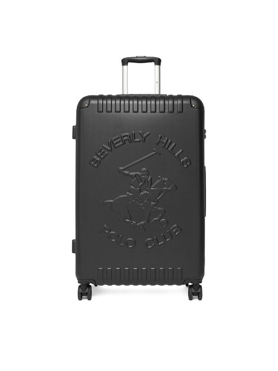Beverly Hills Polo Club Walizka duża Beverly Hills Polo Club CEO-BHPC-L-001-08-BLACK Czarny