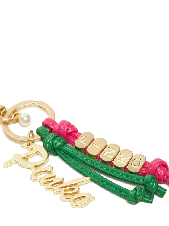 PINKO Přívěsek PINKO Lettering Keychain AI 25-26 PCPL 105514 A2RH Růžová