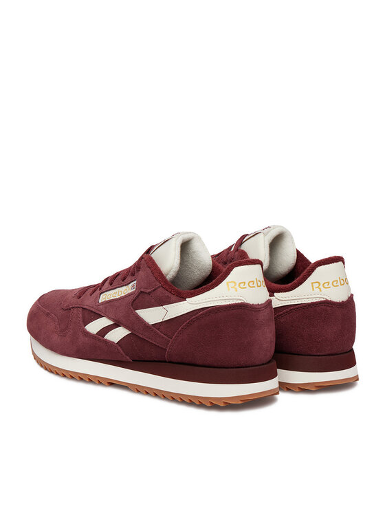 Reebok Superge Reebok EO-CLASSIC LEATHER RIPPLE 100279098 Bordo rdeča