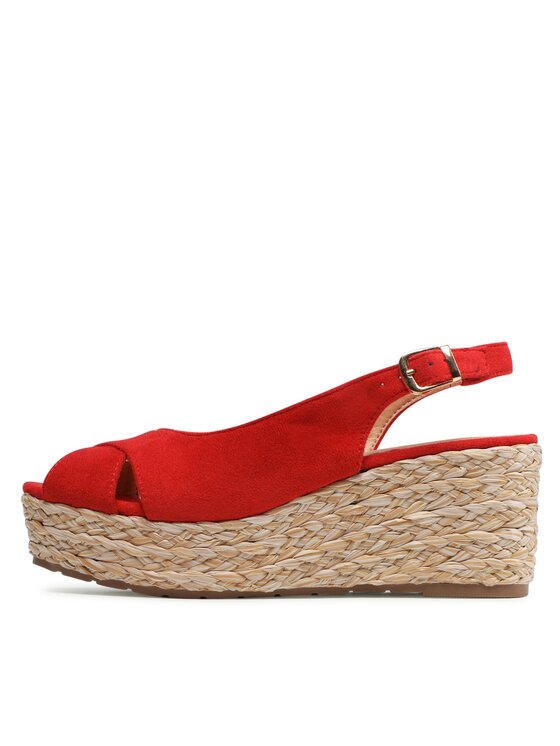 Jenny Fairy Espadrilky Jenny Fairy TS5249-01 Červená