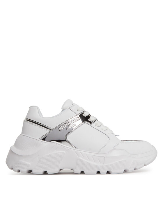 Just Cavalli Sneakersy Just Cavalli 78RA3SL9 Biela
