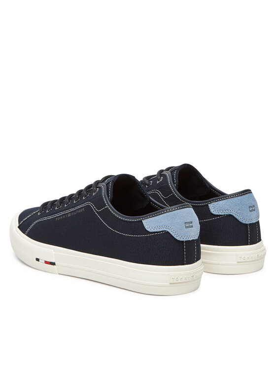 Tommy Hilfiger Tenisenes Tommy Hilfiger Hi Vulc Street Canvas FM0FM05515 Tumši zils