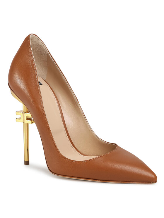 Elisabetta Franchi Туфлі на шпильці Elisabetta Franchi SA-37B-06E2-V489 Коричневий