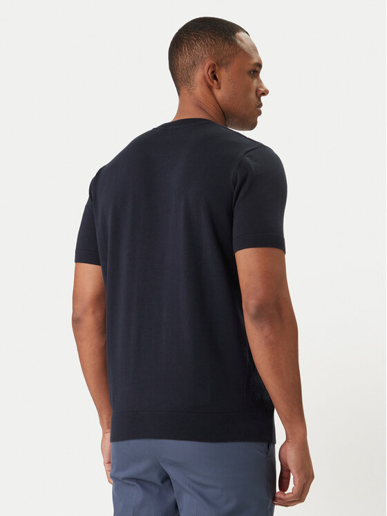 KARL LAGERFELD KARL LAGERFELD Megztinis 655006 562301 Tamsiai mėlyna Slim Fit