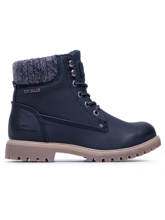 Tom Tailor Outdoorová obuv Tom Tailor 9090105 Tmavomodrá