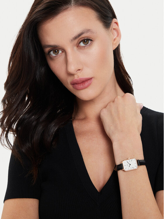 Daniel Wellington Годинник Daniel Wellington Quadro Roman Numerals Sheffield DW00100689 Чорний