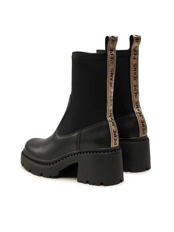 Pepe Jeans Μποτάκια Pepe Jeans PLS50549 Μαύρο