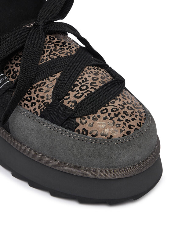 EMU Australia Sniega zābaki EMU Australia Blurred Micro Patchwork Leo W13332 Brūns
