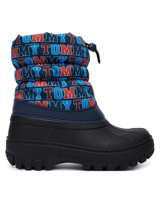 Tommy Hilfiger Cizme de zăpadă Tommy Hilfiger Seattle T1XD-35304-1970 S Bleumarin