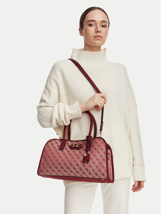 Guess Torebka Guess Samantha HWJG23 13060 Bordowy