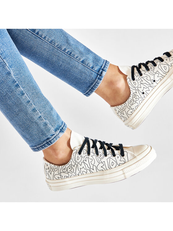 Converse Sportbačiai Converse Chuck 70 Ox 170285C Balta