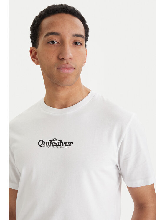 Quiksilver Quiksilver Camiseta EQYZT08174 Blanco Regular Fit