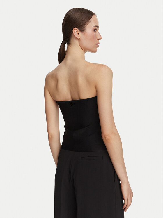 Guess Guess Top W6YR37 Z1042 Negro Slim Fit