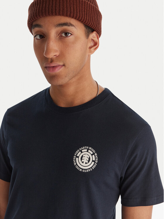 Element Element Camiseta Seal BP SS ELYZT00596 Azul marino Regular Fit