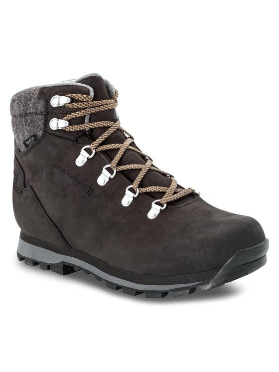 Jack Wolfskin Trekingová obuv Jack Wolfskin Thunder Bay Texapore Mid M 4053651 Sivá