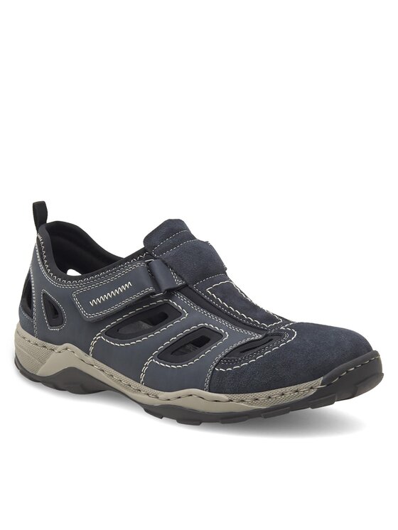 Rieker Sandales Rieker 08075-14 Tumši zils