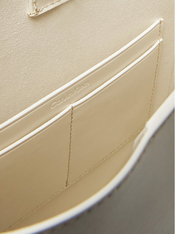 Calvin Klein Rankinė Calvin Klein Line Ns Crossbody Lth Bag LV04F3005G Balta