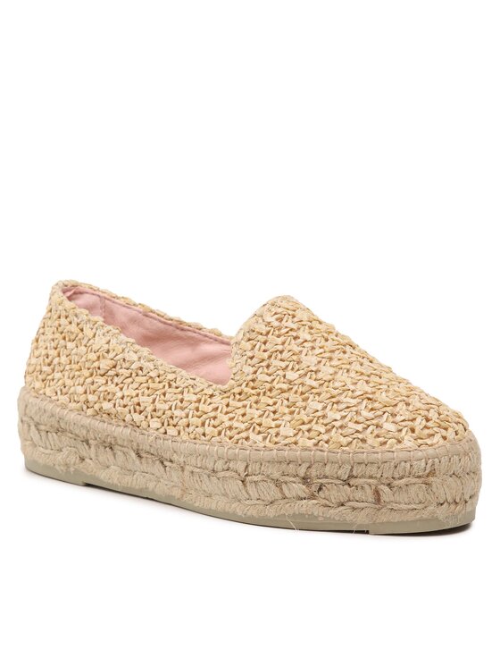 Manebi Еспадрильї Manebi Double Sole Espadrilles V 2.7 D0 Бежевий