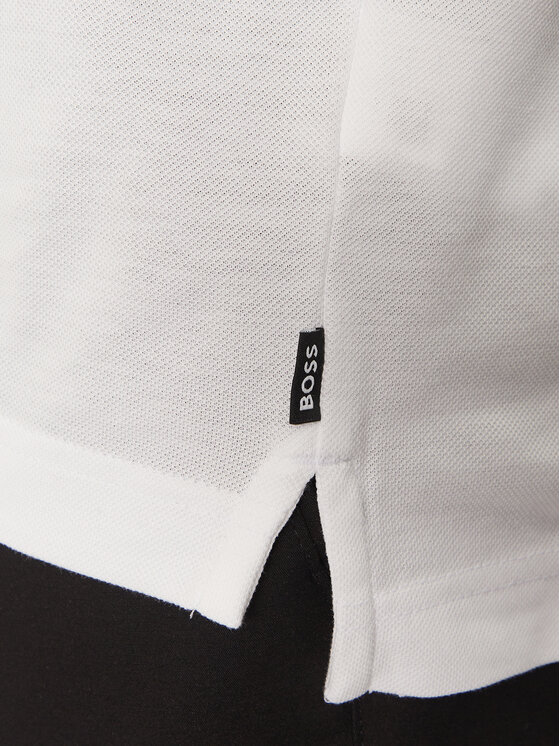 BOSS Boss Polo marškinėliai Parlay 147 50467113 Balta Regular Fit