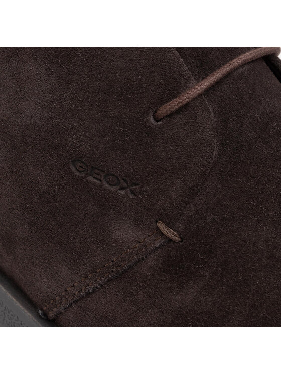 Geox Šnurovacia obuv Geox U Brandled B U943MB 00022 C6024 Hnedá