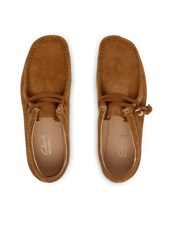 Clarks Туфлі Clarks WallabeeEVOSh 26329300 Коричневий