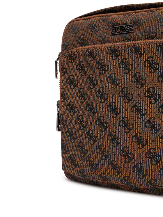Guess Плоска сумка Guess HMBOST P6123 Коричневий