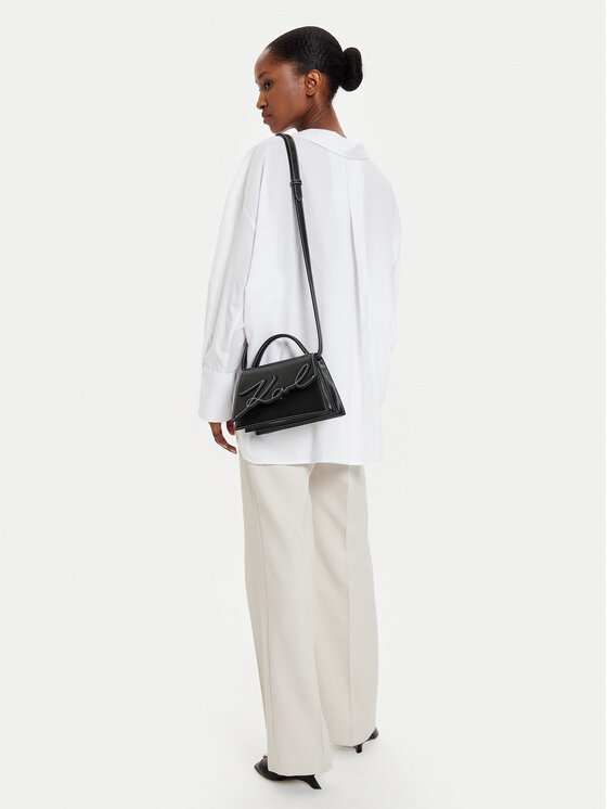 KARL LAGERFELD Kabelka KARL LAGERFELD 245W3099 Čierna