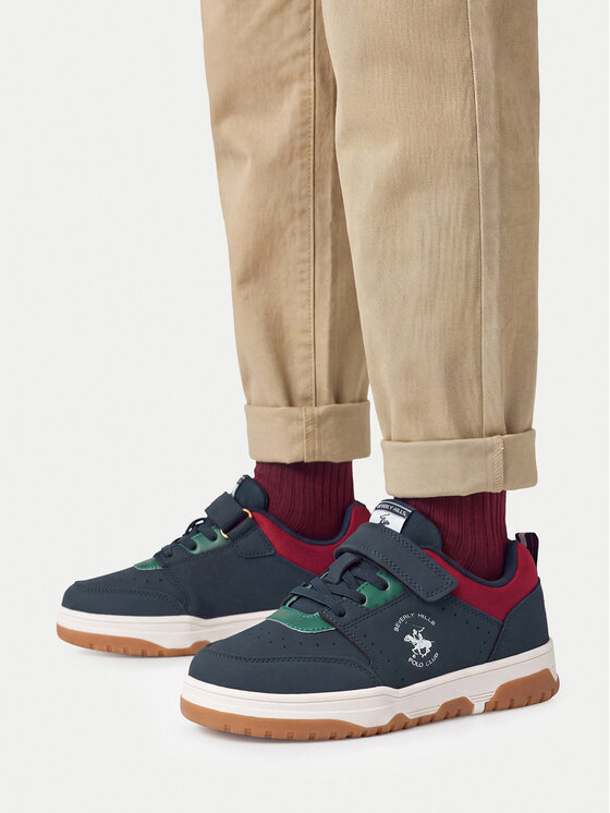 Beverly Hills Polo Club Sneakersy Beverly Hills Polo Club EO-V3-8233 Granatowy