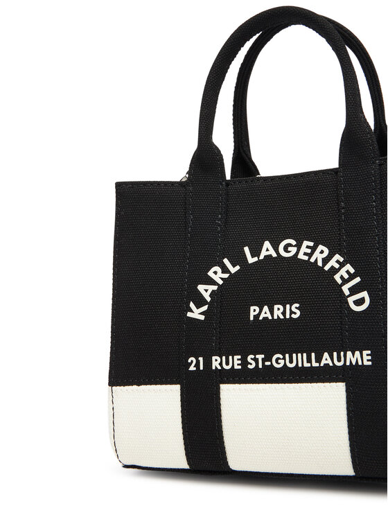 KARL LAGERFELD Kabelka KARL LAGERFELD A3W50027 Černá