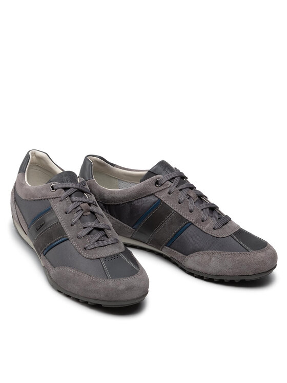 Geox Sneakersy Geox U Wells C U52T5C 02211 C9002 Sivá