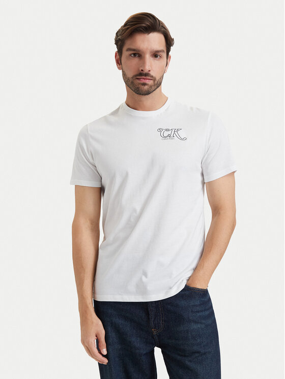 Calvin Klein Jeans Calvin Klein Jeans Camiseta LV04RH819G Blanco Regular Fit