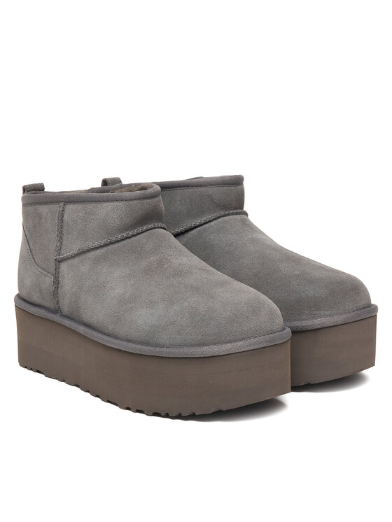 Ugg Снігоходи Ugg W Classic Ultra Mini Platform 1135092 Сірий
