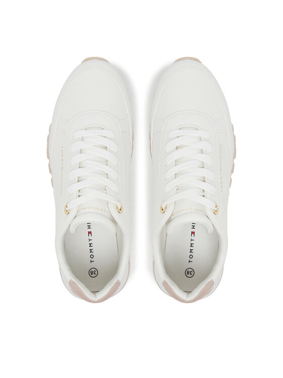 Tommy Hilfiger Αθλητικά Tommy Hilfiger Low Cut Lace-Up T3A9-33996-1355A Λευκό