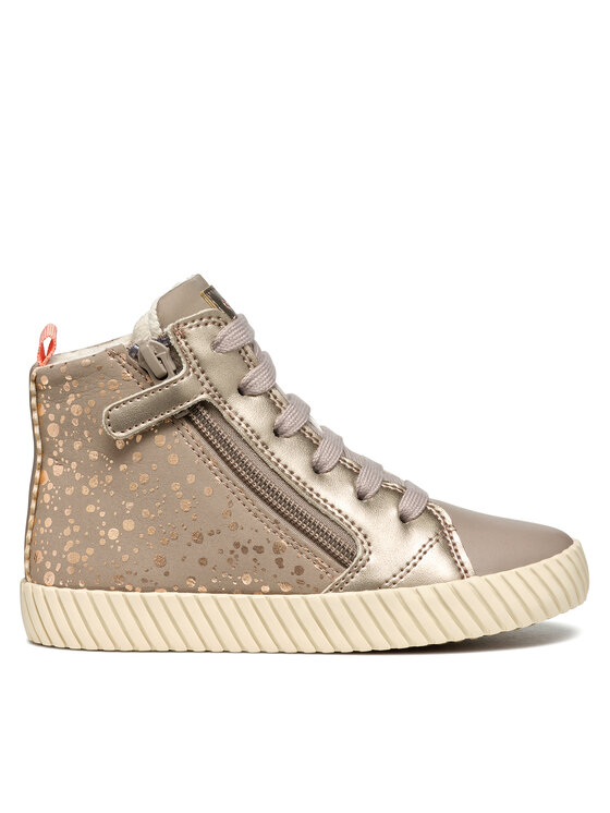 Geox Sneakersy Geox J Mirroless Girl J46MNA 0AUAJ C5005 S Béžová