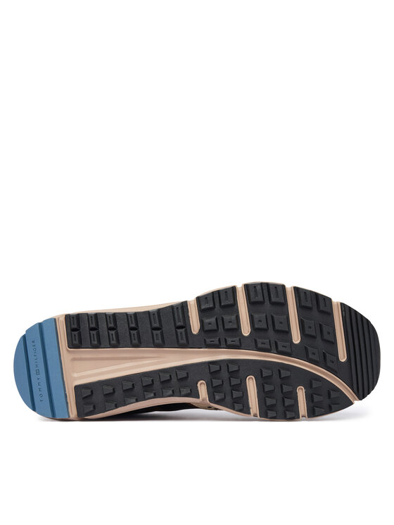 Tommy Hilfiger Superge Tommy Hilfiger Outdoor Sneaker Tech Mix FM0FM05843 Rjava