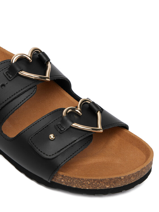 LOVE MOSCHINO Шльопанці LOVE MOSCHINO JA28173G0OIA0000 Чорний